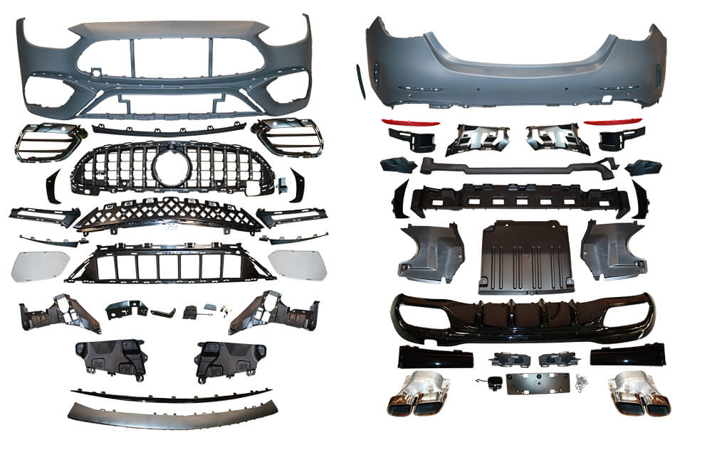 mercedes w206 body kit